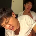 【ゲイ動画】クラブのトイレで鉢合わせたジャニーズ系スリ筋美少年の二人、気が合って立ちバックで交尾っちゃう！