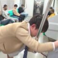 【ゲイ動画】中年リーマンに、やんちゃ系野郎たち痴漢に華奢な肉体を蹂躙されてしまうジャニーズ系スリ筋美少年！