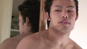 【ゲイ動画ビデオ】やんちゃ系筋肉イケメンくんと秘湯旅行！　露天風呂で、旅館の部屋で、ちんぐり返しでアナルセックスに耽溺する旅！