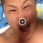 【Vine動画】髭の強面ガチムチイケメンが絶叫で巨根を撮影！