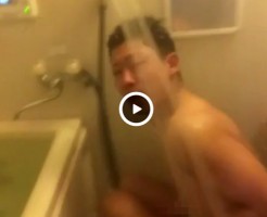 【Vine動画】友達ん家のお風呂でシコッちゃったジャニーズ系スリムイケメンに凸したったｗ